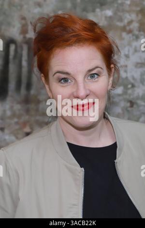 Premiere Gruesse vom Mars ad Amburgo Sarah Winkenstette, Premiere Gruesse vom Mars, Zeise Kinos Hamburg, 02.04.2025 *** Premiere Gruesse vom Mars ad Amburgo Sarah Winkenstette, Premiere Gruesse vom Mars, Zeise Kinos Hamburg, 02 04 2025 Copyright: XEventpressxBecherx Foto Stock