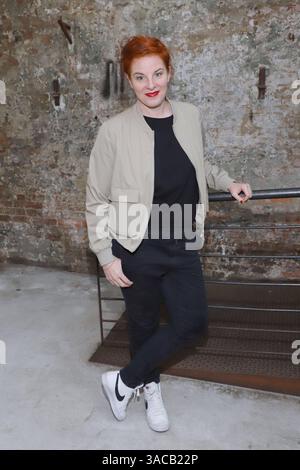 Premiere Gruesse vom Mars ad Amburgo Sarah Winkenstette, Premiere Gruesse vom Mars, Zeise Kinos Hamburg, 02.04.2025 *** Premiere Gruesse vom Mars ad Amburgo Sarah Winkenstette, Premiere Gruesse vom Mars, Zeise Kinos Hamburg, 02 04 2025 Copyright: XEventpressxBecherx Foto Stock