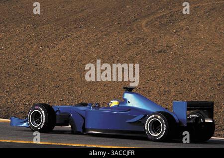 Nick Heidfeld (GER) Sauber Petronas C21.Fiorano 15 gennaio 2002.IMMAGINE DIGITALE (immagine di credito: ©Sutton Motorsports/ZUMA Press) Foto Stock
