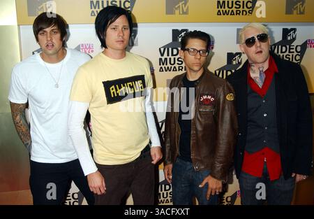 New York City, agosto 31 2006 ..ANGELS AND AIRWAVES Red Carpet arrivi per gli MTV Video Music Awards 2006 2006 presso la radio City Music Hall (immagine di credito: © Sharkpixs/ZUMA Press) Foto Stock
