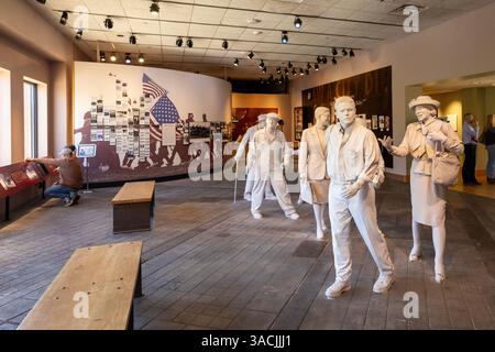 Birmingham, Alabama - il Birmingham Civil Rights Institute. Il BCRI fornisce ai visitatori una comprensione del movimento per i diritti civili a Birmingh Foto Stock