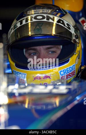 Nick Heidfeld (GER) Sauber Petronas..Formula One Testing, Jerez, Spagna, 17 settembre 2003..immagine digitale (Credit Image: ©Sutton Motorsports/ZUMA Press) Foto Stock