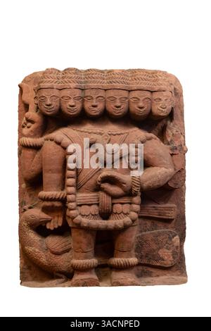 Karttikeya. xv secolo. Foto Stock