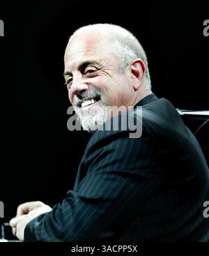 11 novembre 2007 - Oakland, California, USA - Billy Joel durante il suo concerto alla Oracle Arena di Oakland, California, sabato sera 10 novembre 2007. (Immagine di credito: © Ray Chavez/The Oakland Tribune/ZUMA Press) Foto Stock