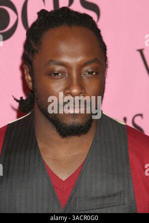 15 novembre 2007; Hollywood, California, Stati Uniti; il musicista WILL.I.AM al Victoria's Secret Fashion Show 2007 - arrivi che si tiene al Kodak Theater di Hollywood. Credito obbligatorio: Foto di Paul Fenton/ZUMA Press. (©) Copyright 2007 di Paul Fenton Foto Stock