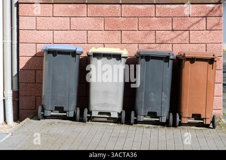 La spazzatura può Foto Stock