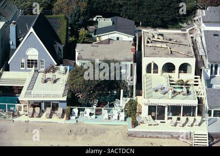 10 ottobre 2000; Los Angeles, CA, Stati Uniti; la casa dell'attore TOM HANKS a Malibu... (Immagine di credito: Jonathan Alcorn/ZUMAPRESS.com) Foto Stock