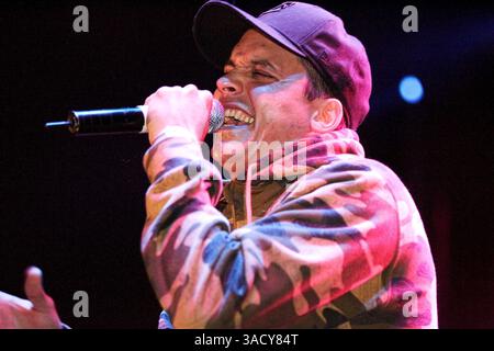 20 settembre 2008 - San Diego, California, USA - artista hip hop, ATMOSPHERE, si esibisce al 2008 Street Scene di San Diego, California (Credit Image: Jerod Harris/ZUMAPRESS.com) Foto Stock