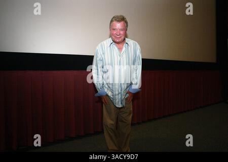 25 settembre 2009 - San Diego, California, Stati Uniti - l'attore WILLIAM SHATNER arriva al San Diego Film Festival nel quartiere Gaslamp del centro di San Diego (immagine di credito: Jerod Harris/ZUMAPRESS.com) Foto Stock