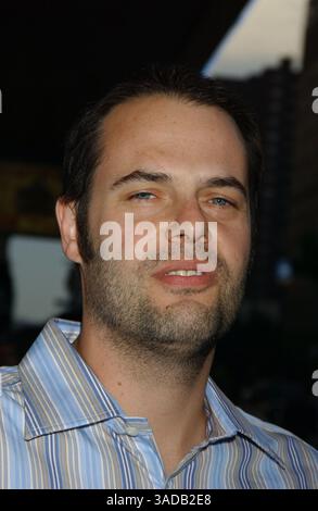 12 agosto 2004; New York, NY, Stati Uniti; JACOB AARONN ESTESM al New York Screening of 'Mean Creek che si è svolto a Clearview Chelsea 9 sulla 23rd Street. .. (Immagine di credito: Dan Herrick/ZUMAPRESS.com) Foto Stock
