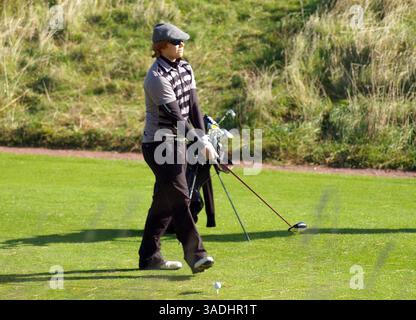 3 ottobre 2009 - Londra, Inghilterra, Regno Unito - RUPERT GRINT, che interpreta Ron Weasley in "Harry Potter" è visto qui al campo da golf Hillside di Southport (immagine di credito: Mercury Press/ZUMAPRESS.com) Foto Stock