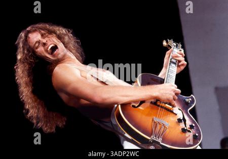 28 giugno 2004; Los Angeles, CA, Stati Uniti; (FOTO DEL FILE, Data sconosciuta) TED NUGENT in concerto. (Immagine di credito: John Rowlands/ZUMAPRESS.com) Foto Stock