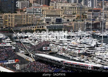 Scenografico Monaco...Campionato del mondo di Formula 1, Rd 6, Gran Premio di Monaco, giornata di qualificazione, Monte-Carlo, Monaco, sabato 24 maggio 2008 (immagine di credito: Sutton Motorsports/ZUMAPRESS.com) Foto Stock