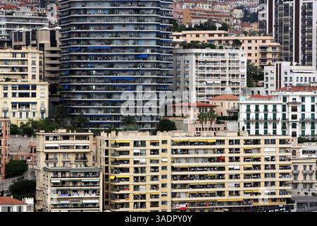 Scenografico Monaco...Campionato del mondo di Formula 1, Rd 6, Gran Premio di Monaco, giornata di qualificazione, Monte-Carlo, Monaco, sabato 24 maggio 2008 (immagine di credito: Sutton Motorsports/ZUMAPRESS.com) Foto Stock
