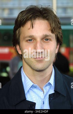 30 luglio 2001; Century City, CA, USA; l'attore BRECKIN MEYER alla premiere di "Rat Race". (Immagine di credito: Lisa o'Connor/ZUMAPRESS.com) Foto Stock