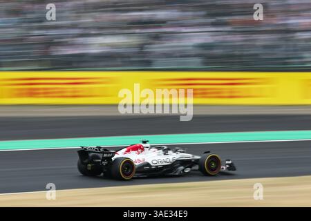 Suzuka, Giappone. 6 aprile 2025. Il pilota olandese della Red Bull Racing Max Verstappen gareggia durante il Gran Premio del Giappone di Formula 1 2025 sul circuito di Suzuka a Suzuka, in Giappone, il 6 aprile 2025. Crediti: Canzone Haiyuan/Xinhua/Alamy Live News Foto Stock