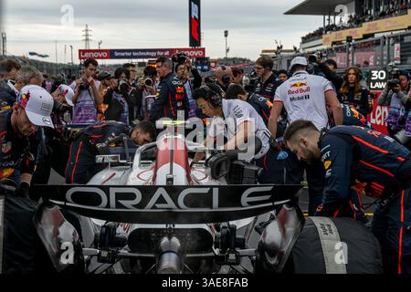 Suzuka, Giappone, 06 aprile 2025, Yuki Tsunoda, dal Giappone gareggia per la Red Bull Racing. La giornata del Gran Premio del Giappone 2025, che si svolge a Suzuka, in Giappone. Crediti: Michael Potts/Alamy Live News Foto Stock