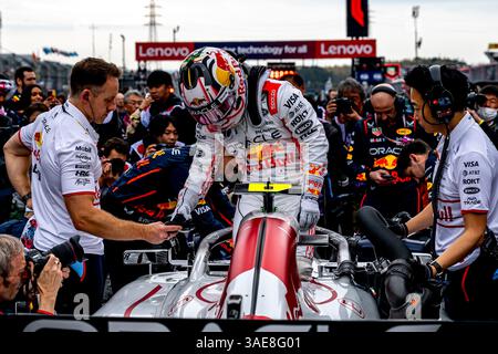 Suzuka, Giappone, 06 aprile 2025, Yuki Tsunoda, dal Giappone gareggia per la Red Bull Racing. La giornata del Gran Premio del Giappone 2025, che si svolge a Suzuka, in Giappone. Crediti: Michael Potts/Alamy Live News Foto Stock