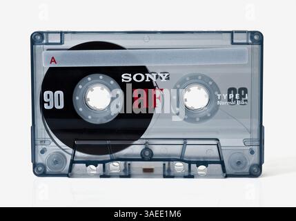 Sony Audiocassetta C-60HF Low Noise – 60 Minuti, Nastro Ferro, Qualità Audio Analogica (Confezione Singola)