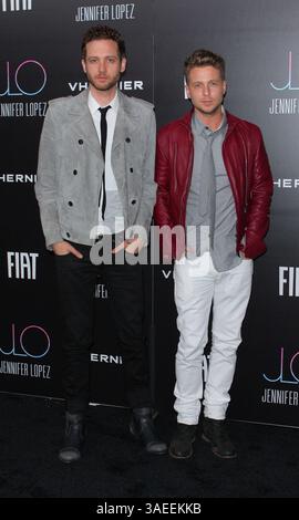 20 novembre 2011 - Los Angeles, California, Stati Uniti - OneRepublic. Jennifer Lopez Post American Music Awards Party tenutasi a Greystone Manor, Los Angeles, CALIFORNIA. Novembre 20 - 2011.(immagine di credito: © TLeopold/Globe Photos/ZUMAPRESS.com) Foto Stock