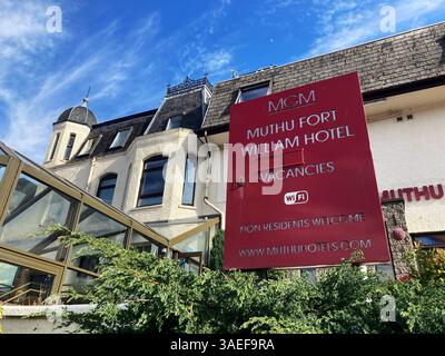 Mutha Fort William Hotel, Fort William, Scozia Foto Stock