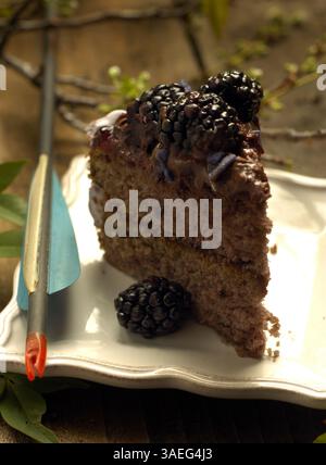 18 agosto 2011 - Walnut Creek, CA, USA - Sugar Berry Cake è una ricetta basata sul romanzo e film in arrivo ''Hunger Games. (Immagine di credito: © Mark Dufrene/Contra Costa Times/MCT/ZUMAPRESS.com) Foto Stock