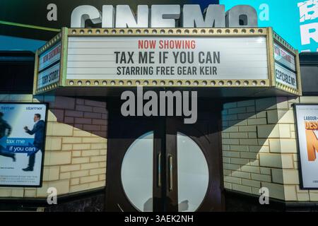 Set "Broken Britain". Riformare la manifestazione di massa del Regno Unito a Birmingham mira a conquistare centinaia di seggi nelle elezioni locali alla fine di quest'anno. Foto Stock