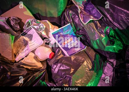 Set "Broken Britain". Riformare la manifestazione di massa del Regno Unito a Birmingham mira a conquistare centinaia di seggi nelle elezioni locali alla fine di quest'anno. Foto Stock