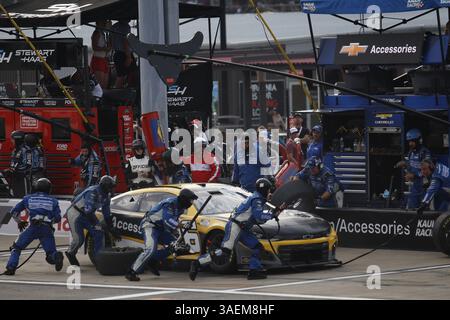 Ty Dillon fa una sosta per il Cook Out 400 a Richmond, Virginia, USA, Richmond, Stati Uniti d'America, Nord America Foto Stock