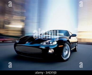 21 febbraio 2005; Los Angeles, CA, Stati Uniti; Jaguar XKR 2005. Foto Stock
