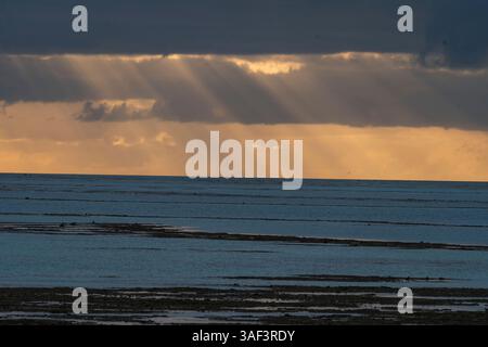 Heart Reef: Una meraviglia a forma di cuore nella grande Barriera Corallina australiana Foto Stock