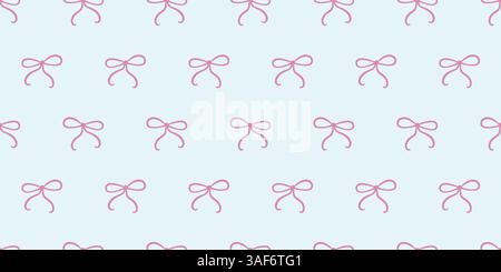 Bozze regalo blu disegnate a mano senza cuciture Illustrazione Vettoriale