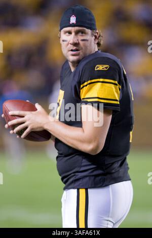 4 ottobre 2009: Il quarterback dei Pittsburgh Steelers Ben Roethlisberger (immagine di credito: SGM/ZUMAPRESS.com) Foto Stock