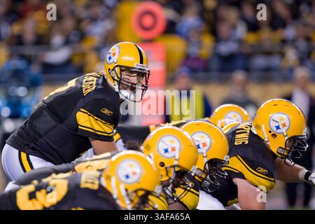 4 ottobre 2009: Il quarterback dei Pittsburgh Steelers Ben Roethlisberger (immagine di credito: SGM/ZUMAPRESS.com) Foto Stock
