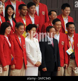 6 agosto 2008 - Pechino, Cina - Chen Zhili (immagine di credito: ZUMA Press/ZUMAPRESS.com) Foto Stock