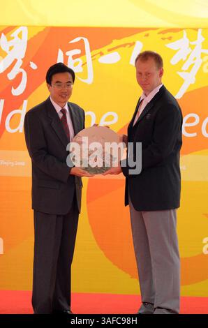 6 agosto 2008 - Pechino, Cina - CHENG KAI (immagine di credito: ZUMA Press/ZUMAPRESS.com) Foto Stock