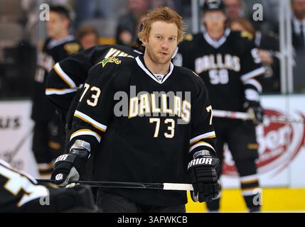 22 marzo 2012 . Dallas vede l'ala destra Michael Ryder (73) in azione.durante una partita tra i Vancouver Canucks e i Dallas Stars all'American Airlines Center di Dallas Texas..i Canucks vincono 2-1.(Credit Image: Â© Manny Flores/Cal Sport Media/ZUMAPRESS.com) Foto Stock