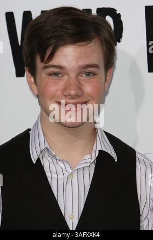 29 settembre 2009 - Los Angeles, California, Stati Uniti - CHRIS COLFER alla prima del suo film "Whip IT" al Grauman's Chinese Theater di Hollywood (Credit Image: Glenn Weiner/ZUMAPRESS.com) Foto Stock