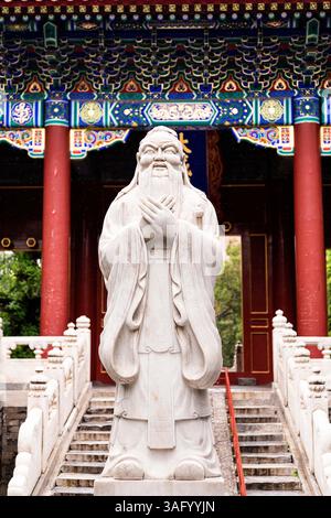 30 luglio 2012 - Pechino, Cina - Tempio di Confucio a Pechino, Cina (immagine di credito: © Richard Ellis/ZUMAPRESS.com) Foto Stock
