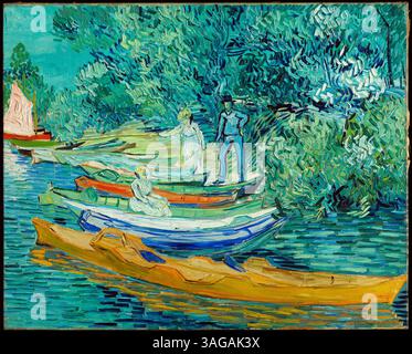 Bank of the Oise a Auvers. Vincent van Gogh. 1890. Foto Stock