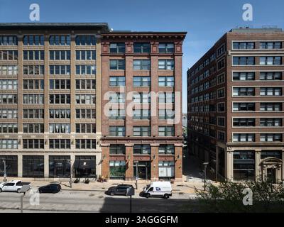 Edificio Drygoodsman , ubicazione: St. Louis MO, architetto: Albert P. Groves Foto Stock
