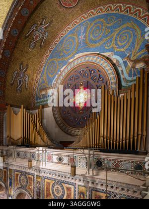 Basilica della Cattedrale di St. Louis, ubicazione: St. Louis, Missouri, architetto: Barnett, Haynes & Barnett Foto Stock