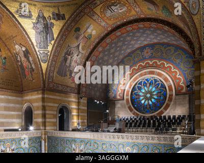 Basilica della Cattedrale di St. Louis, ubicazione: St. Louis, Missouri, architetto: Barnett, Haynes & Barnett Foto Stock