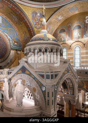 Basilica della Cattedrale di St. Louis, ubicazione: St. Louis, Missouri, architetto: Barnett, Haynes & Barnett Foto Stock