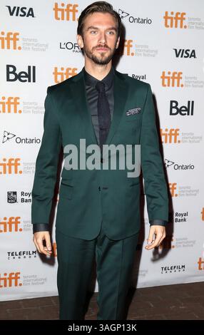 Dan Stevens al TIFF photocall per "The Guest" a Toronto, Canada - 13 settembre 2014 Foto Stock