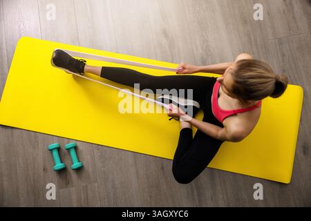 HTN - Bande Di Resistenza Per Gambe E Bande Di Esercizi Di Testa