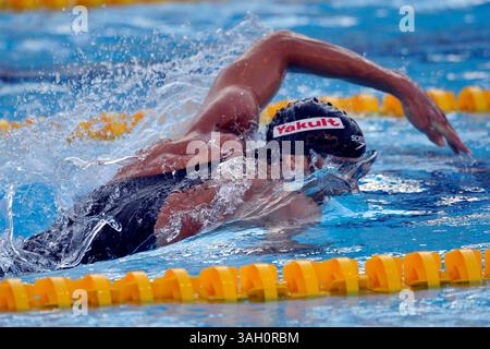 27 luglio 2009: Michael Phelps degli Stati Uniti gareggia il giorno 2 del 13° Campionato del mondo FINA allo Stadio del nuoto On di Roma, Italia (Credit Image: © Image Photo/Cal Sport Media/ZUMA Press) Foto Stock