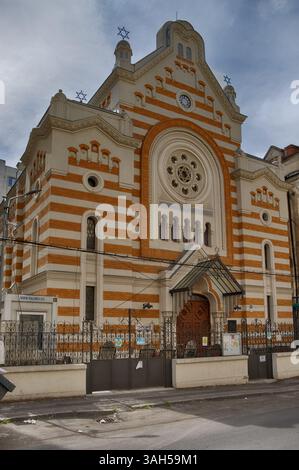 Bucarest, Romania il Tempio dei Coralli, una sinagoga situata a Bucarest, Romania. Foto Stock