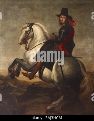 Questo ritratto del XVII secolo raffigura l'arciduca Leopoldo Guglielmo d'Austria, governatore dei Paesi Bassi spagnoli, dipinto intorno al 1650. Foto Stock