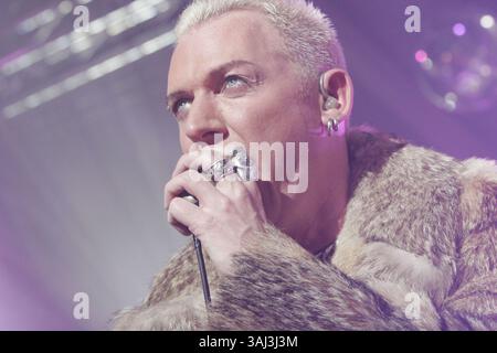 7 marzo 2006 - Berlino, Stati Uniti - il cantante H.P. Baxxter di SCOOTER live in concerto alla Columbia halle di Berlino il 07.03.2006...foto di Scherf/Face to Face./AdMedia (immagine di credito: © Scherf/AdMedia via ZUMA Wire) Foto Stock